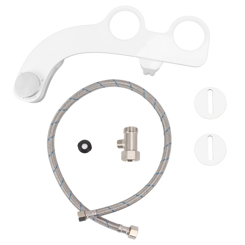 Bidet Attachment with Dual Nozzles Non Electric 7/8 Copper Tee