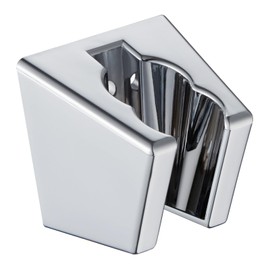 Hand Shower Bracket with Two Slot, Aomasi Bathroom Shower Head Hose Hanger Sprayer Handle Holder Wall Mount Chrome