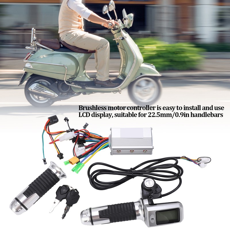 36V 48V 350W Electric Scooter 3 Mode Sine Wave Controller