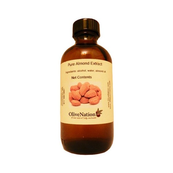 OliveNation Pure Almond Extract - 16 ounces - Strong flavor - Great for cookies, pies, muffins and cakes - baking-extracts-and-flavorings
