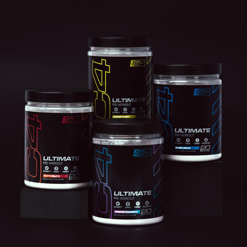 Cellucor C4 Ultimate Pre Workout Powder Bubblegum 20 Servings, 40