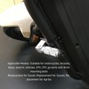 2Pcs Motorcycle Foldable Foot Pegs M8 Antislip Aluminium Alloy Universal