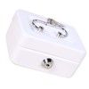 Cash Box with Money Tray Metal Storage Safe Lock Box