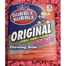 Dubble Bubble Original Chewing Gum 5 Pounds Free Shipping