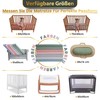 Bunnyjik GOTS Organic Next2me Fitted Sheets (Pink+Pink) for Cot Bed