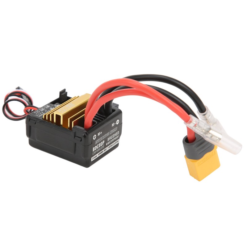 RC 540PLUS V2 5 Slot Brushed Motor Set with 80A