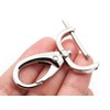 CRAFTMEMORE 2pcs Detachable Snap Hook Swivel Clasp with Screw Bar