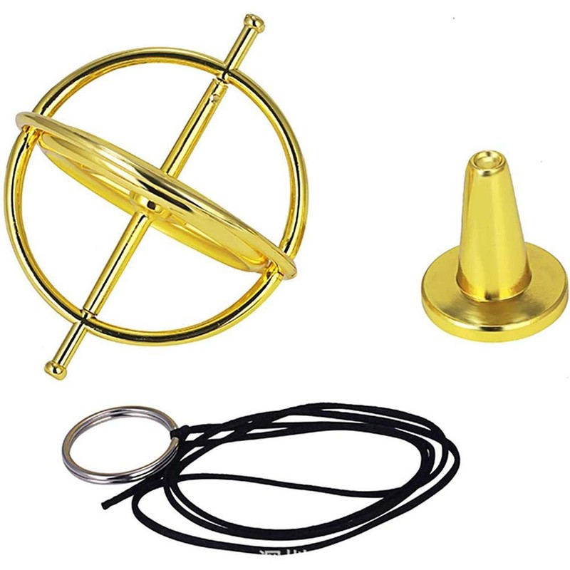 Gyroscope Nostalgic Pack Antigravity Gyroscope Metal Balance Toy Bright Decompression