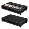 Gashell 2 Pack Bamboo Under Bed Storage with Wheels, 39”x20”x7.8”