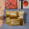 Jecuwo Yellow Brown Throw Pillow Covers 18x18 Set of 2,