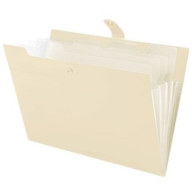 KONVINIT Expanding File Folder,5 Pockets A4 Folder Accordion File Organizer with Labels Plastic Document Organiser Folders for Office,Business,School,Home,Purple