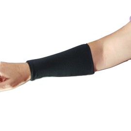 Dialysis Arm Bands - 8 Inch Black Fistula Cover, One Size Fits Most