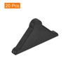 uxcell 20Pcs Plastic Corner Protectors 5x50mm Triangle Shape Glass Corner