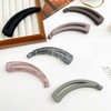 Herbeluemily Banana Clip, Hair Clip, Firm, Simple, Stylish, Crescent, Set