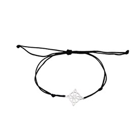 COLORFUL BLING Trendy Witch Knot Charm Bracelet Celtic Witch's Knot Magic Layered Bracelet for Women Men Stainless Steel Witchcraft Chain Mystic Rope Bracelets Vintage Yoga Couple Bracelet - Set