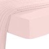 Pizuna Luxury Cotton King Size Fitted Sheet Light Pink, 800