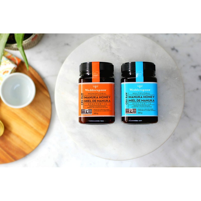 Wedderspoon Raw Premium Kfactor 12 Manuka Honey, 8.8 Ounce