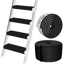 Bunk Bed Ladder Pads, 7.1In x 6.7Ft Self-Adhesive Ladder Pads, Soft Extra-Wide Edge Protector, for Ladder, Stair Edge, Sharp Edges, Desk, Table, Furniture