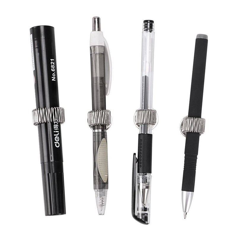 BTSKY 4 Pcs Super Strong Magnetic Pen Pencil Holders Clips