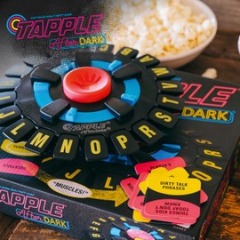 Tapple: After Dark Word Game, Fast-Paced Board Game for Ages 17+, Pick a Category, Tap a Letter, Shout an Answer, and Race Against The Timer to be The Last Player, Great Party Game for 1+ players