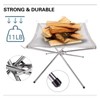 Portable Fire Pits - Foldable Outside Firepit for Patio -