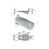 Pack of 10 HKB Shelf Brackets for Hettich VARI-16 mm