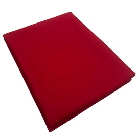 LUMANSUO 100% Cotton Fabric by The Yard，Quilting Fabric for Sewing,Crafts,Embroidery,Quilt Backing, Width 64 inches by Length 4 Yards Red Muslin Fabric