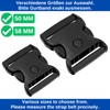 Your Day Mate Black Hard Plastic Buckle with Safety Buckle