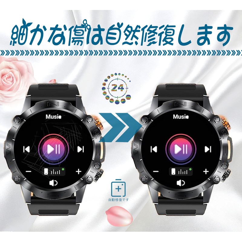 For Smart Watch Protective Film, 1.43 Inch Thermoplastic Polyurethane 3D