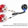 Fishing Reel Handle CNC Knob with Fittings Replacement Parts Accessory