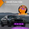 Nilight 6LED Emergency Strobe Lights 4PCS Ultra Slim Surface Mount