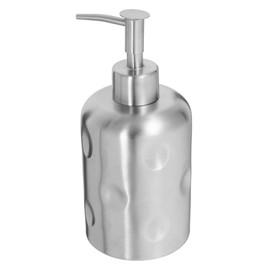 FELTECHELECTR Ergonomic Pump Bottle Dispenser Stainless Soap Body Wash Shampoo Refillable for Home Travel