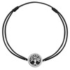 JENDEAR Black Onyx Ankle Bracelet for Women, Natural Gemstone Tree