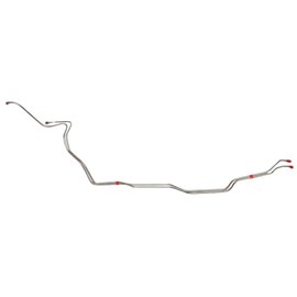 JEGS Transmission Oil Cooler Lines for 1973-1975 Chevy C10/C20, GMC C1500/C2500 w/Turbo-Hydramatic 350/400 Trans. [Stainless Steel]