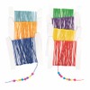 Baker Ross 7 x Rainbow Elastic Bands FE490