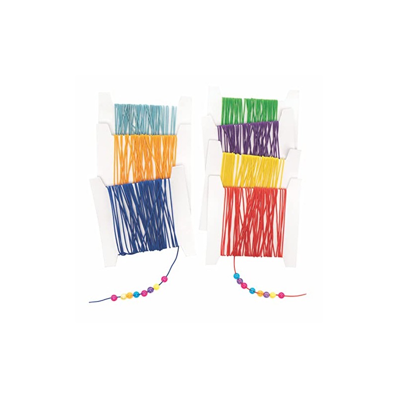 Baker Ross 7 x Rainbow Elastic Bands FE490
