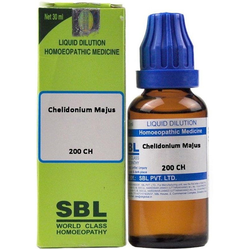Happy heal SBL's Chelidonium Majus 200 Dilution 30 ml
