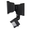 Patriot Lighting Black LED Solar Dual Head Motion Sensor Outdoor