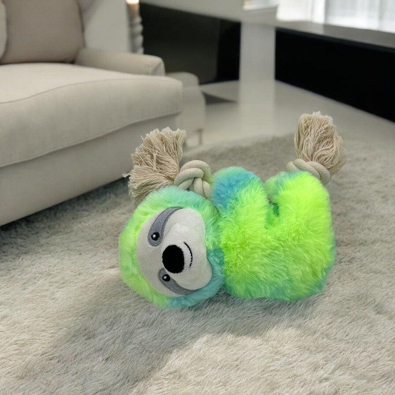MIJOMA Cuddly Koala Dog Toy Made of Plush, Squeaky Function,