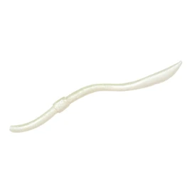 Spro Freestyle Twitch Worm Rubber Worm, Colour: Pearl