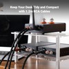 Fosi Audio 2RCA to 2RCA Cable 3.9Ft, Gold-Plated 2 RCA