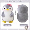 MeYuxg Penguin Plush 25 cm, Cute Penguin Plush, Penguin Plush