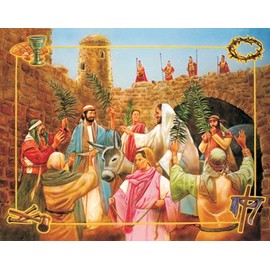 Vermont Christmas Company Jerusalem Lenten Countdown Calendar - Countdown to Easter