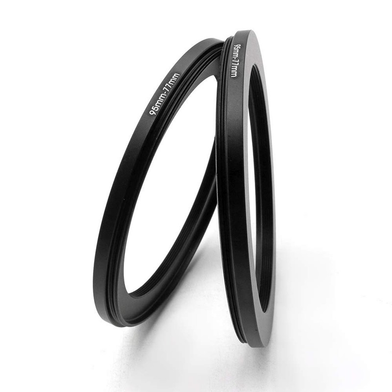 95-77mm Metal Step Ring, 95mm to 77mm Step-down Ring Filtering