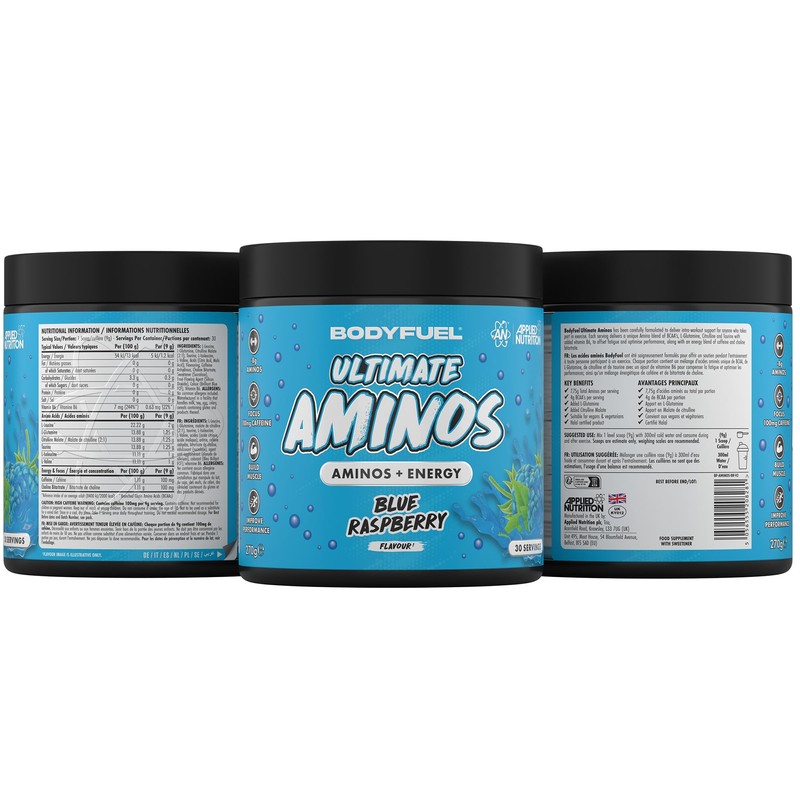 Applied Nutrition BodyFuel Amino's - Amino Acids Supplement, EAA Essential