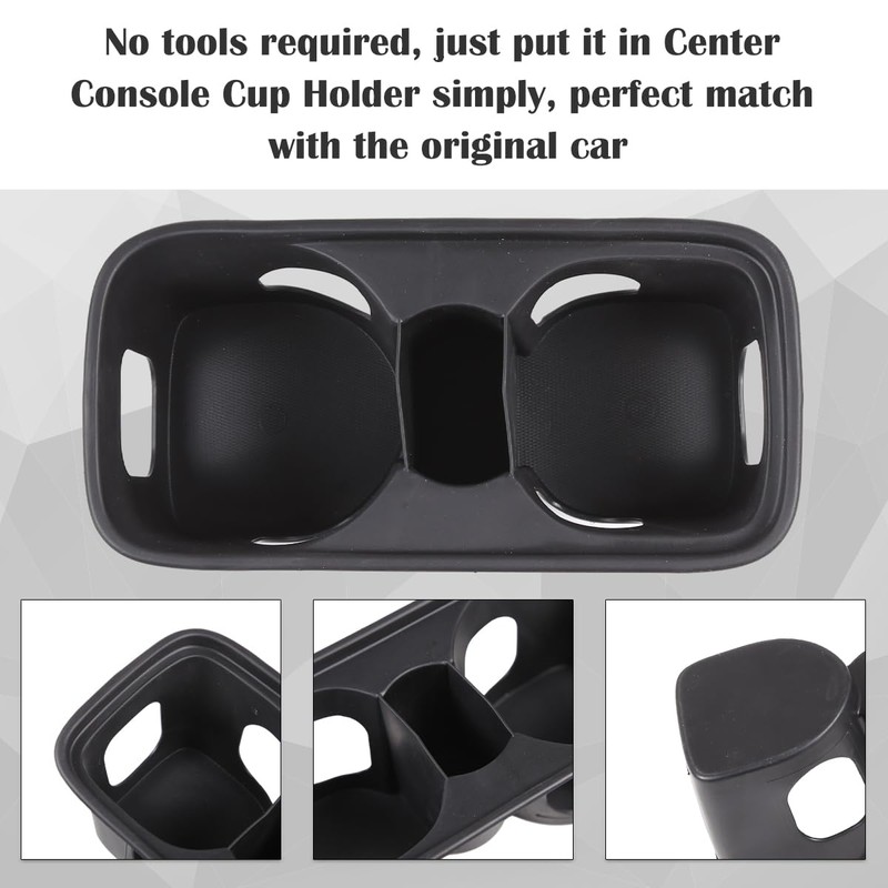 for L@nd Rover Defender Center Console Cup Holder Insert (2020-2025)