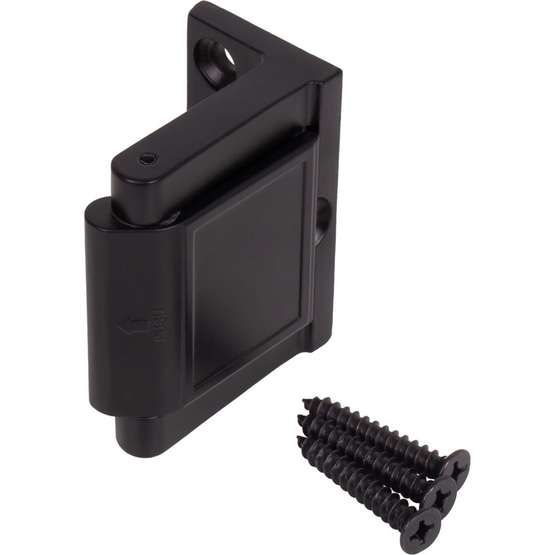 Stone Harbor Hardware Privacy Flip Door Guard, Matte Black