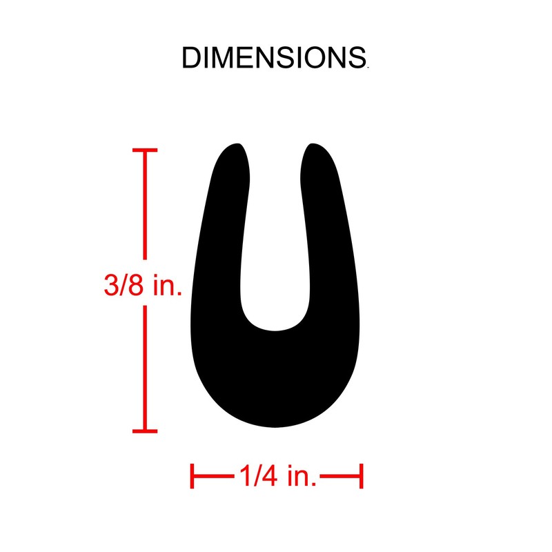 Full Size 20 Feet Chrome U Shape Car Door Edge