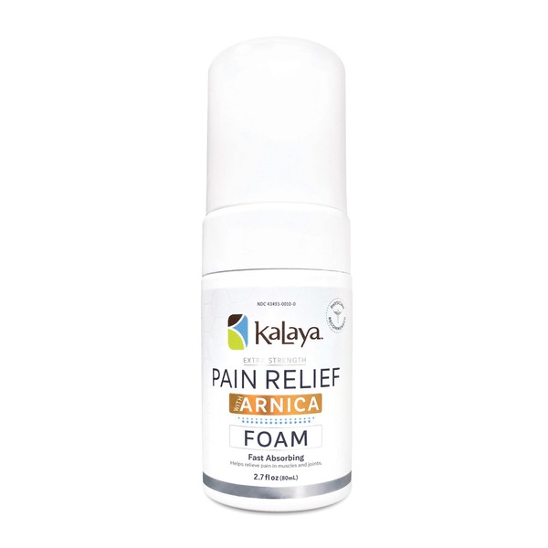 Kalaya Naturals Pain Relief Foam with Arnica - Extra Strength