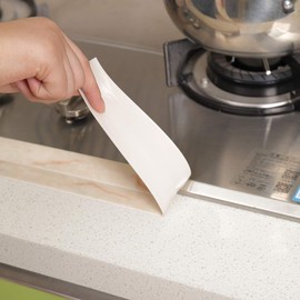 Homankit Caulk Strip for Bathtub Self Adhesive Waterproof Tape for Kitchen Bathroom Shower Floor and Wall Sealing, 2" x 102"